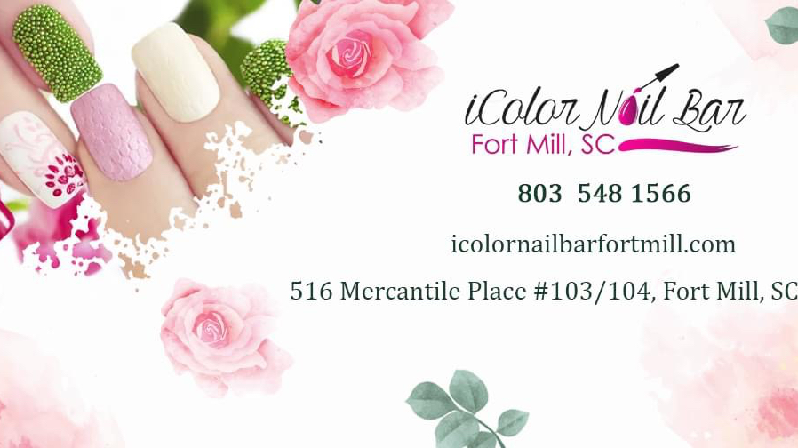 iColor Nail Bar Fort Mill logo